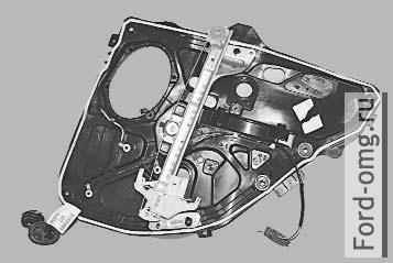 Замена стеклоподъемника задней двери