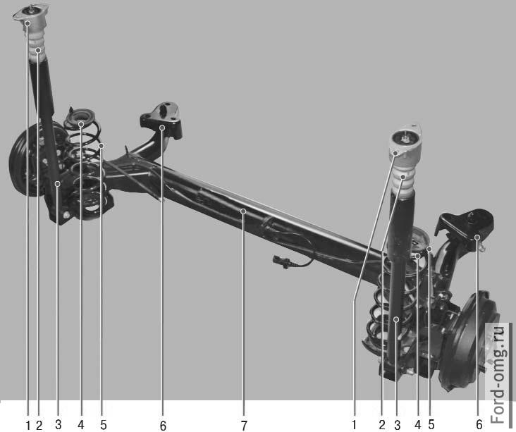 схема подвеска форд фокус схема
