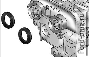 Замена сальников распределительных валов