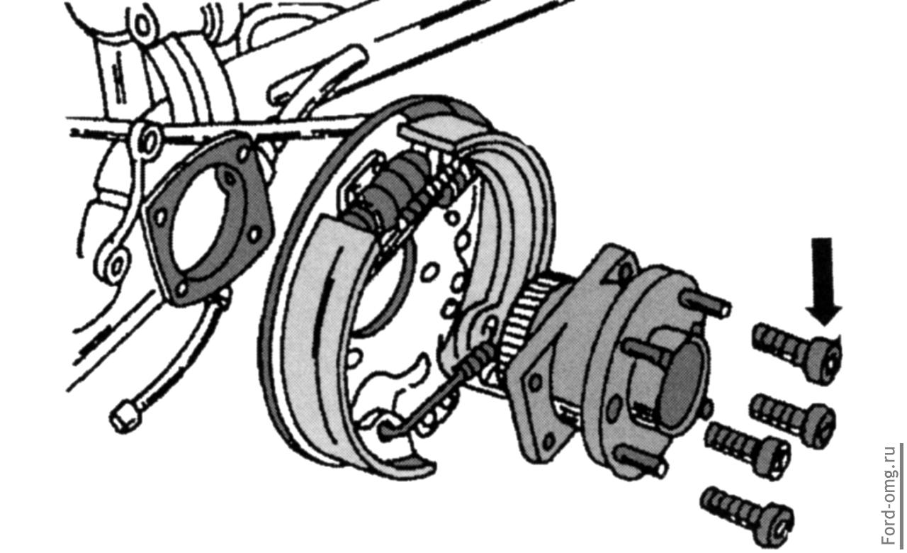 13.2.7. Снятие и установка ступицы колеса