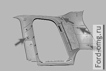 Снятие и установка облицовок багажника