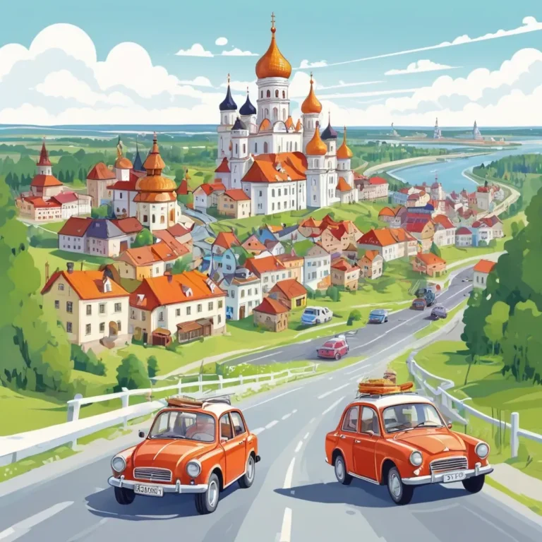 Нижегородская область на машине: Нижний, Городец, Арзамас