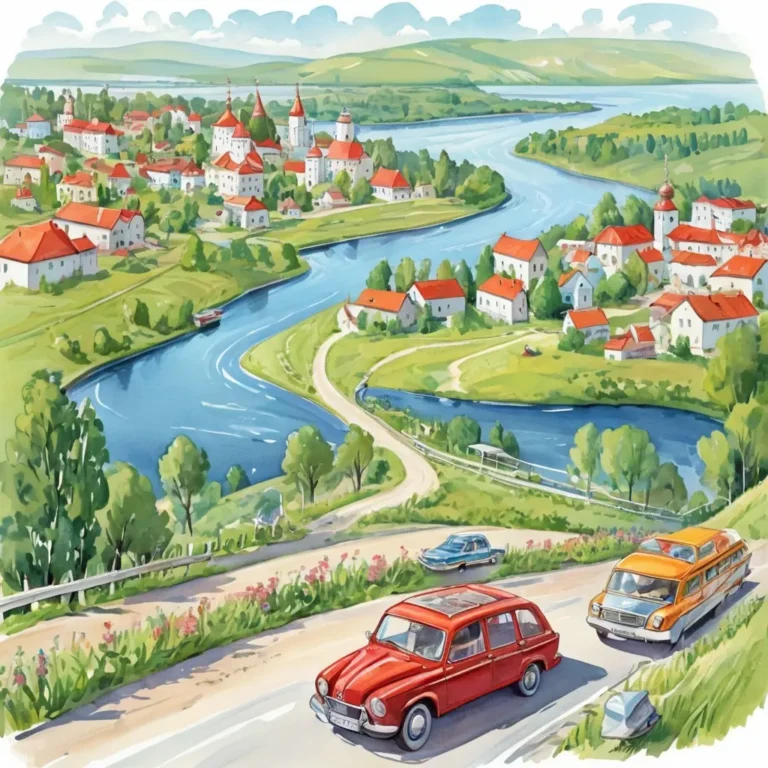 Костромская область на авто: льняной край и Волга