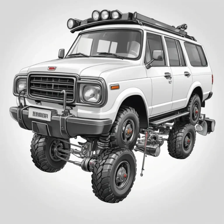 Лифт подвески для экспедиционного автомобиля