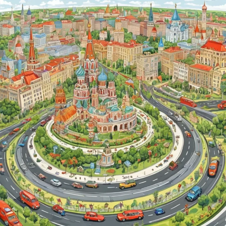 Садовое кольцо Москвы: история и маршрут