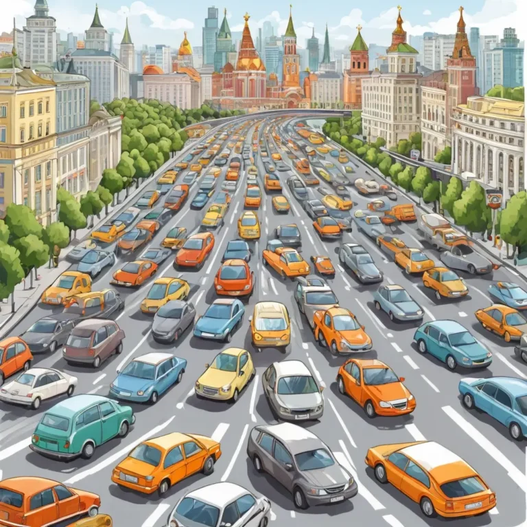 Трафик в Москве: часы пик и советы