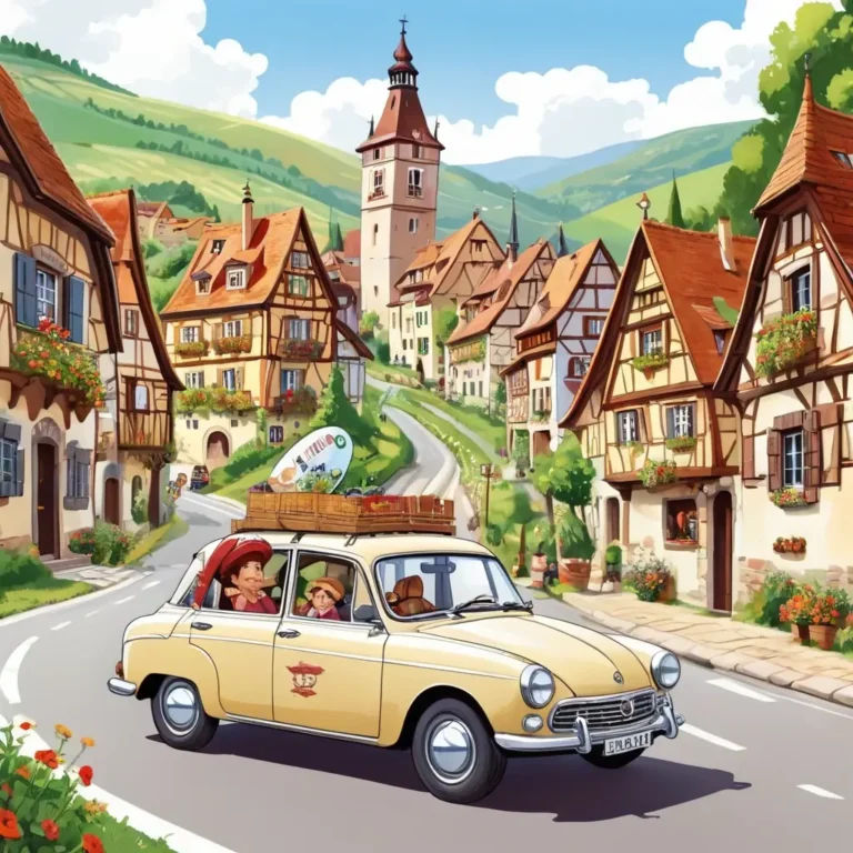 Эльзас — Wine Route на авто
